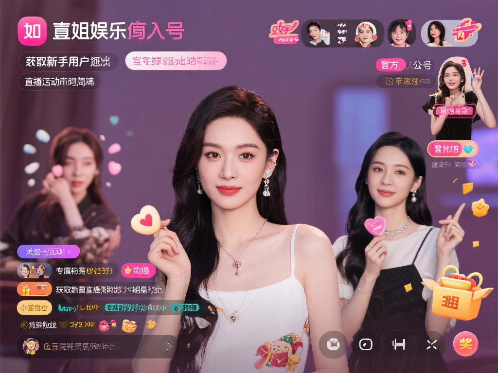 壹姐娱乐真人号带你体验明星直播互动 (壹姐娱乐真人号带你零距离体验明星直播互动盛宴）